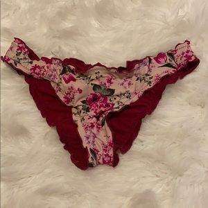 Flower bikini bottom